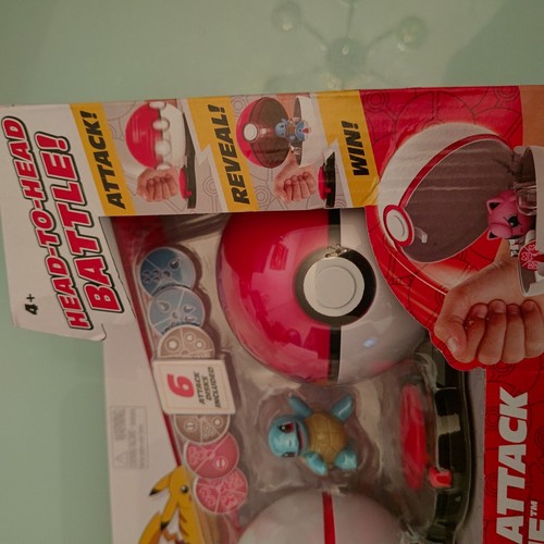 Pokémon Surprise Attack Game - Jigglypuff and Squirtle - Head to Head Battle NEW - Picture 5 of 6