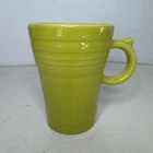 Fiesta Ware Bistro Latte Coffee Mug Lemongrass Green Homer Laughlin Thumb 5.5"