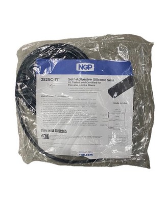 NGP 2525C 17  Self Adhesive Silicone Seal Fire Smoke Gasket
