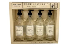 Home and Body Company Aesthetics Hand Wash Glass Best Gift Formula Soap decor