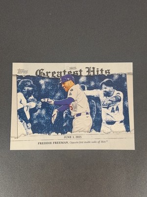 2026 Topps Series 1 - 2025 Greatest Hits Freddie Freeman #GH-7