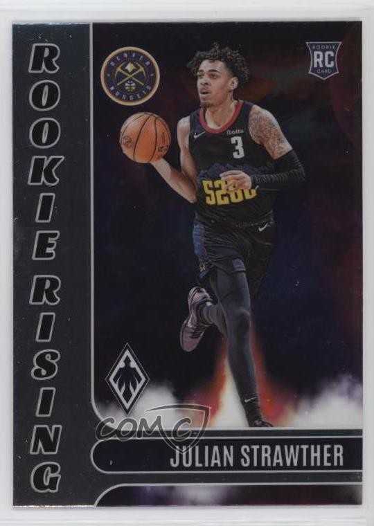 2023-24 Panini Phoenix Rookie Rising Julian Strawther #22 RC 12ps
