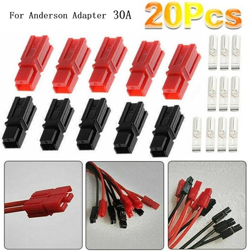 Efficient Electrical Connectors Set in Red and Black for Multiple Applications - Afbeelding 2 van 12
