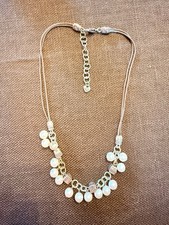 Brighton Pearl Dangles Cha Cha Silver Plated Necklace 