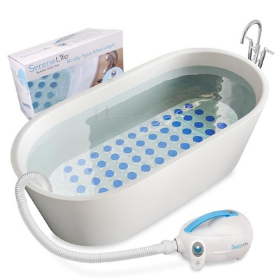 #ad SereneLife Portable Spa Bubble Bath Massager Thermal Spa Waterproof Non slip $108.99