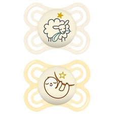 Glow in the Dark Baby Pacifier 2 Pack