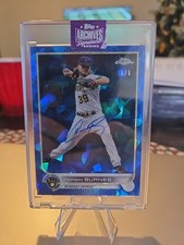 CORBIN BURNES 2025 TOPPS ARCHIVES SIGNATURE SERIES 2022 REFRACTOR AUTO 1/1 