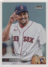 2021 Topps Stadium Club Chrome Refractor Hirokazu Sawamura #341 7uo