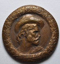 Medalla Reino de ITALIA 1932 50° DE LA MUERTE - ANITA GARIBALDI