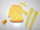 Barbie:  VINTAGE Complete YELLOW MELLOW Outfit!