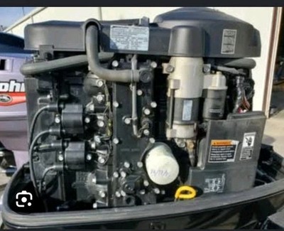 2006  90 HP Mercury ELPT Fuel Efficient 4 Stroke Engine No Controls