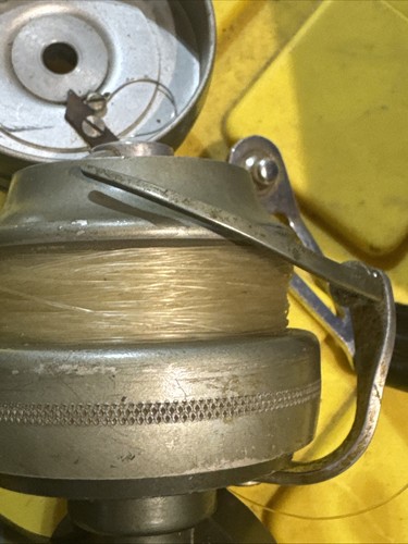Mulinello da spinning vintage Ru Mer made in France e scatola (ripiano) - Foto 4 di 11