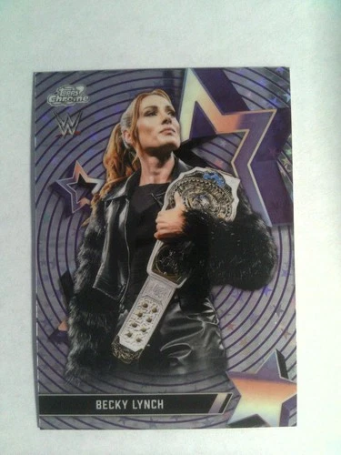 2026 Topps Chrome Cosmic WWE - SSP (case hit) - Starfractor - Becky Lynch