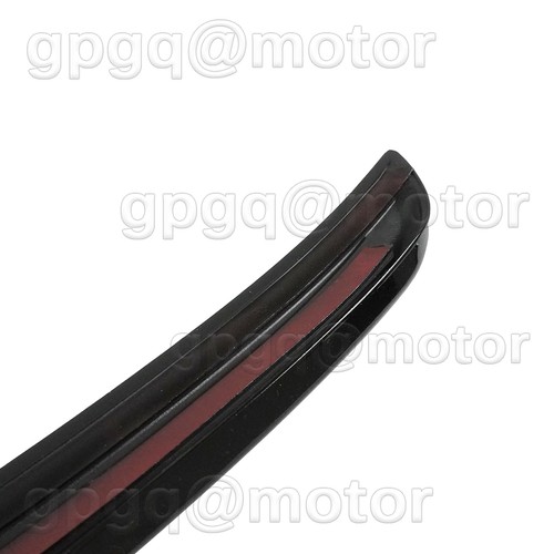 For VW Golf GTI R MK7 MK7.5 4DR 12-20 TCR Style Gloss BLK Rear Spoiler Extension - Picture 9 of 10