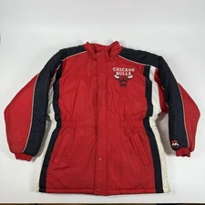 Vintage Chicago Bulls Jacket mighty-mac sports NBA Adult size XL*See Description