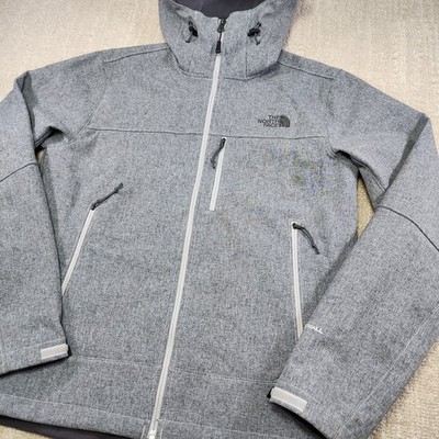 The North Face Apex Barrier Jacket Men Small Softshell Fleece Lined Windwall