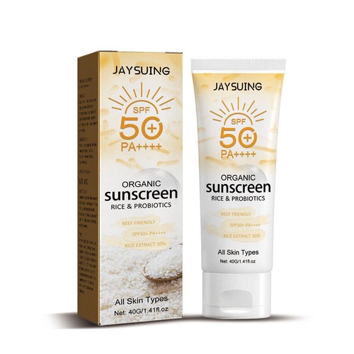 Rice & Probiotics Organic Sunscreen SPF50 PA++++ for Face Skin Sun Cream Protect - 第 4/10 張圖片