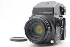  Exc 5 Zenza Bronica ETR S 6x4.5 Film Camera AE-II 75mm F/2.8 Lens From JAPAN