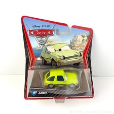 Disney Pixar Cars 2 Acer #12 Toy Car 1:55 Scale DieCast NEW READ