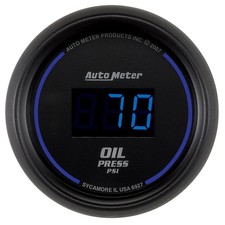 Auto Meter 6927 2-116 Cobalt Digital Oil Pressure Gauge