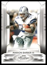 2009 Playoff Prestige Marion Barber #29 Dallas Cowboys