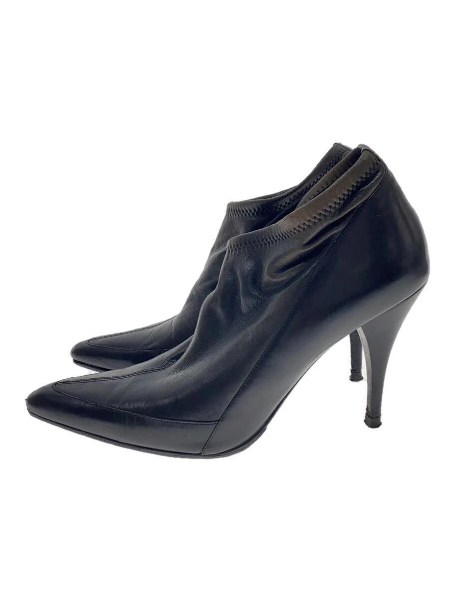 Chaussures Gucci 37,5 talons cuir noir usure mineure