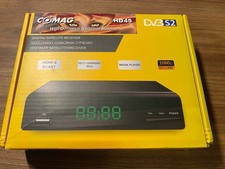 Comag HD45 Sat-Receiver Schwarz mit Fernbedienung und Netzteil