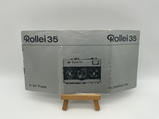 Rollei 35 In Practice User Manual German