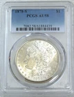 1878-S Morgan Silver Dollar PCGS AU58 Frosty White Just Graded New Holder #U344A