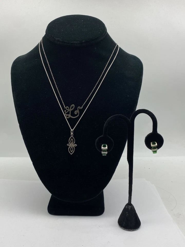 Sterling Silber verschiedene Schmuck Konvolut 3 Teile 9,2 g