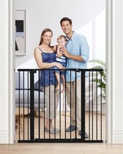 keny 36" Extra Tall Baby Gate for Doorways, Fits Openings 29.7" to 46" Wide