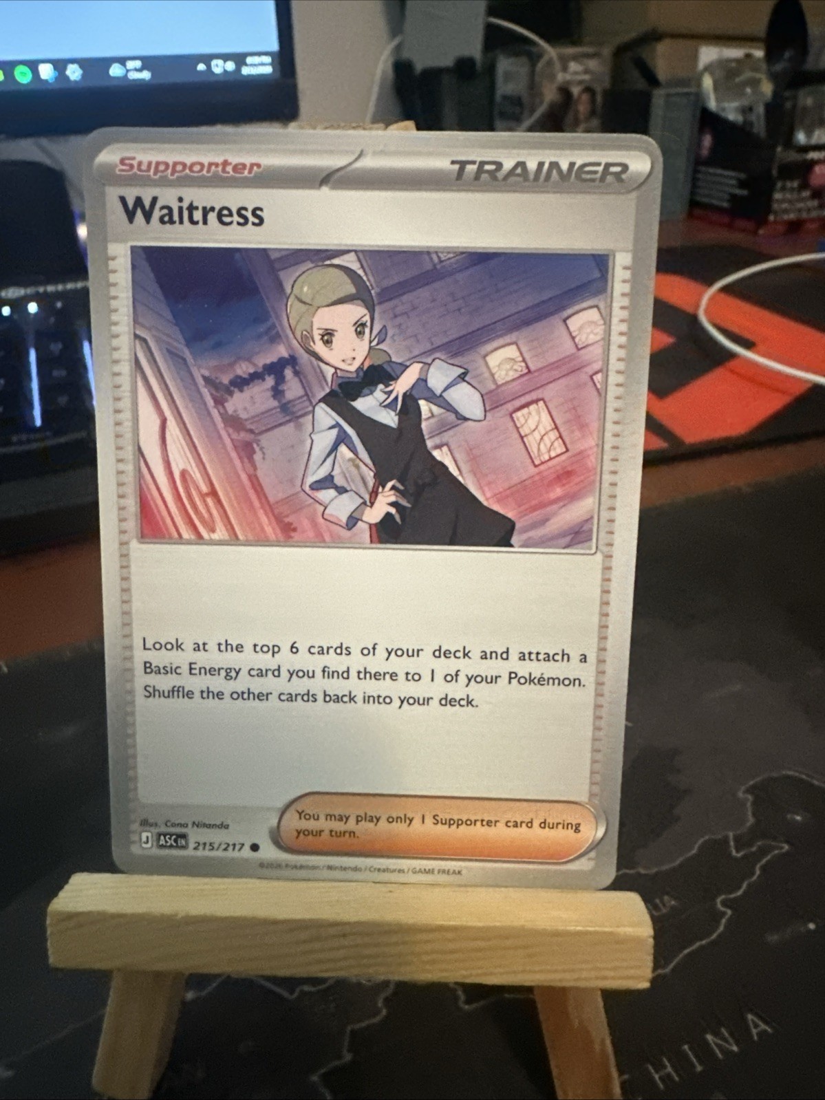 Pokemon TCG - Ascended Heroes - (ASC EN) - Waitress - 215/217