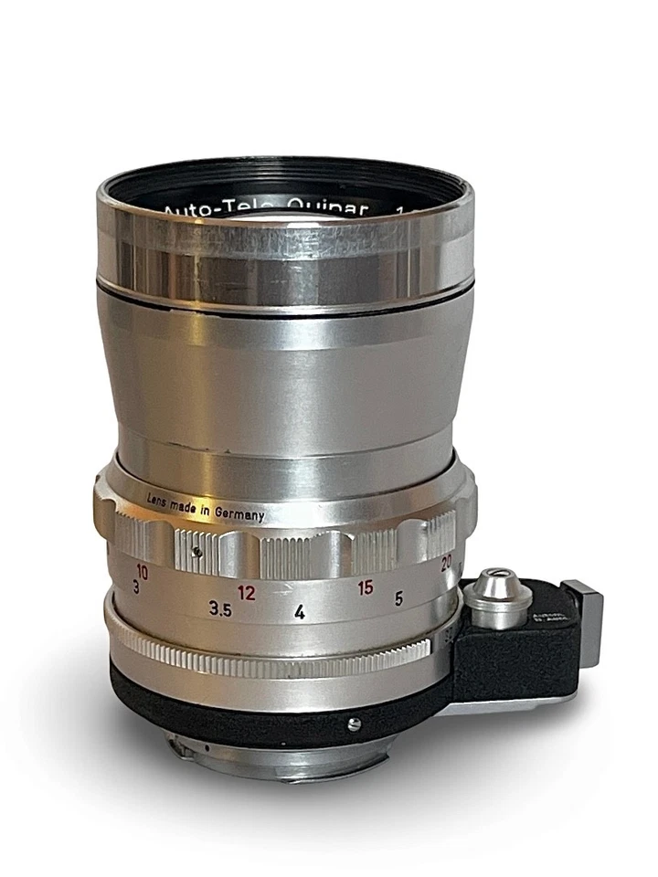 Exakta Mount Steinheil Munchen Auto-Tele-Quinar 135mm f/3.5 Lens. Near mint. - Image 3 of 4