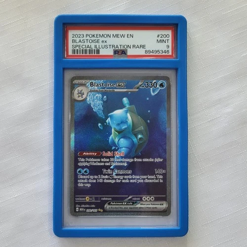 🔥 Pokemon TCG 🔥 Blastoise ex #200 🔥 MEW - 151 - 200/165 SIR 🔥 PSA 9 MINT 🔥