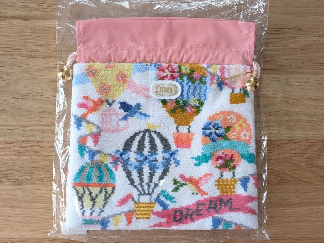 FEILER × Chesty Dreamy Balloon Drawstring Pouch - image 1
