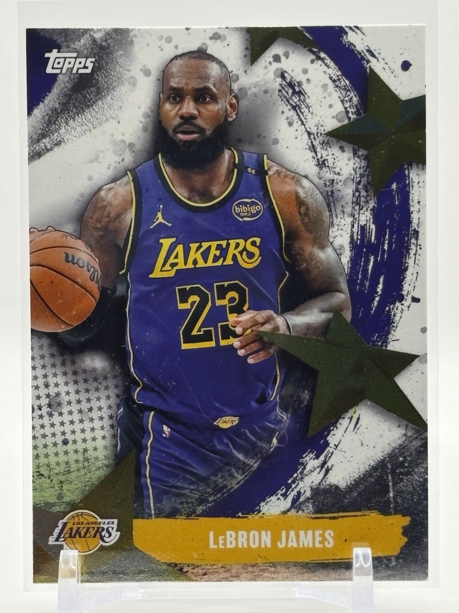 2025-26 TOPPS LEBRON JAMES Stars Of NBA #SA-6 Los Angeles Lakers