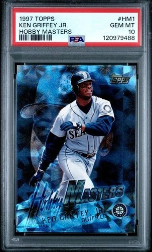 1997 Topps Hobby Masters #HM1 Ken Griffey Jr. PSA 10 Gem Mint Pop 67