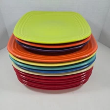 Fiestaware - Square Dinner & Luncheon Plates - By The Piece - FIESTA Plate