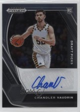 2021-22 Panini Prizm Draft Picks Chandler Vaudrin #DP-CVA Auto 10ek