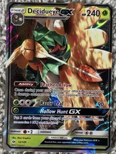 Decidueye GX Holo Ultra Rare SM Base Set 12/149 LP