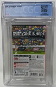 CGC Graded Super Smash Bros. Ultimate NEW Switch (1014359001, 9.9 A++)