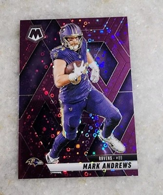 2025 Panini Mosaic - Mark Andrews #138 No Huddle Purple Mosaic Prizm /50