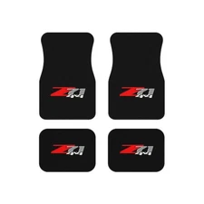 Chevy 4x4 Z71 Silverado Truck SUV Universal Floor Mats, Custom Car Mat Set of 4
