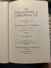 B. J. Palmer Green Book. The Philosophy Of Chiropractic. Vol. V, 1918.