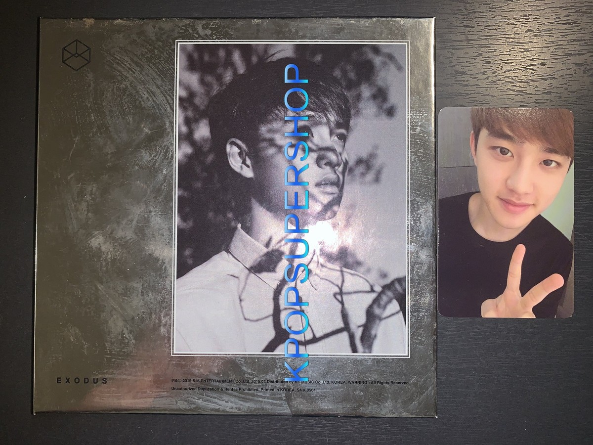 EXO 2nd Album EXODUS D.O Chinese Ver CD Photobook D.O Photocard