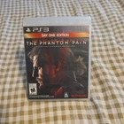 PS3 - Metal Gear Solid V: The Phantom Pain,Day One/ w map. SCRATCH FREE!!