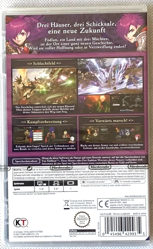 Fire Emblem Warriors: Three Hopes, Spiel Nintendo Switch, NEU OVP - Bild 3 von 3