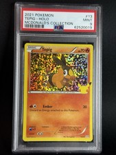 2021 McDonald's Pokemon Tepig - Holo Collection #13 PSA 9