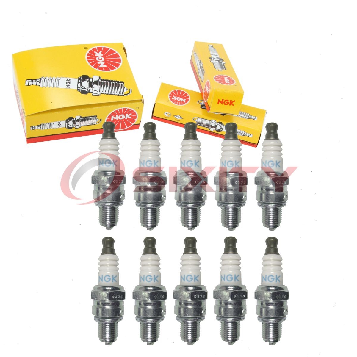 10 pc NGK 6776 CMR5H BLYB Standard Spark Plugs for USR7AC UFR7EC RZ7C E3.24 zr