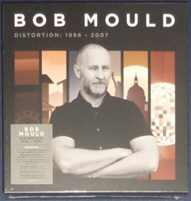 Bob Mould - Distortion: 1996 - 2007 on Clear with colour splatter vinyl. Signed.